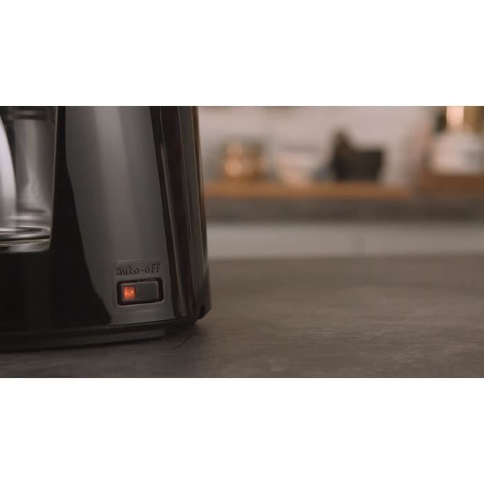 Filterkaffeemaschine – MELITTA – Enjoy II 1017-02 – 1000 W – 10/15 Tassen – Schwarz