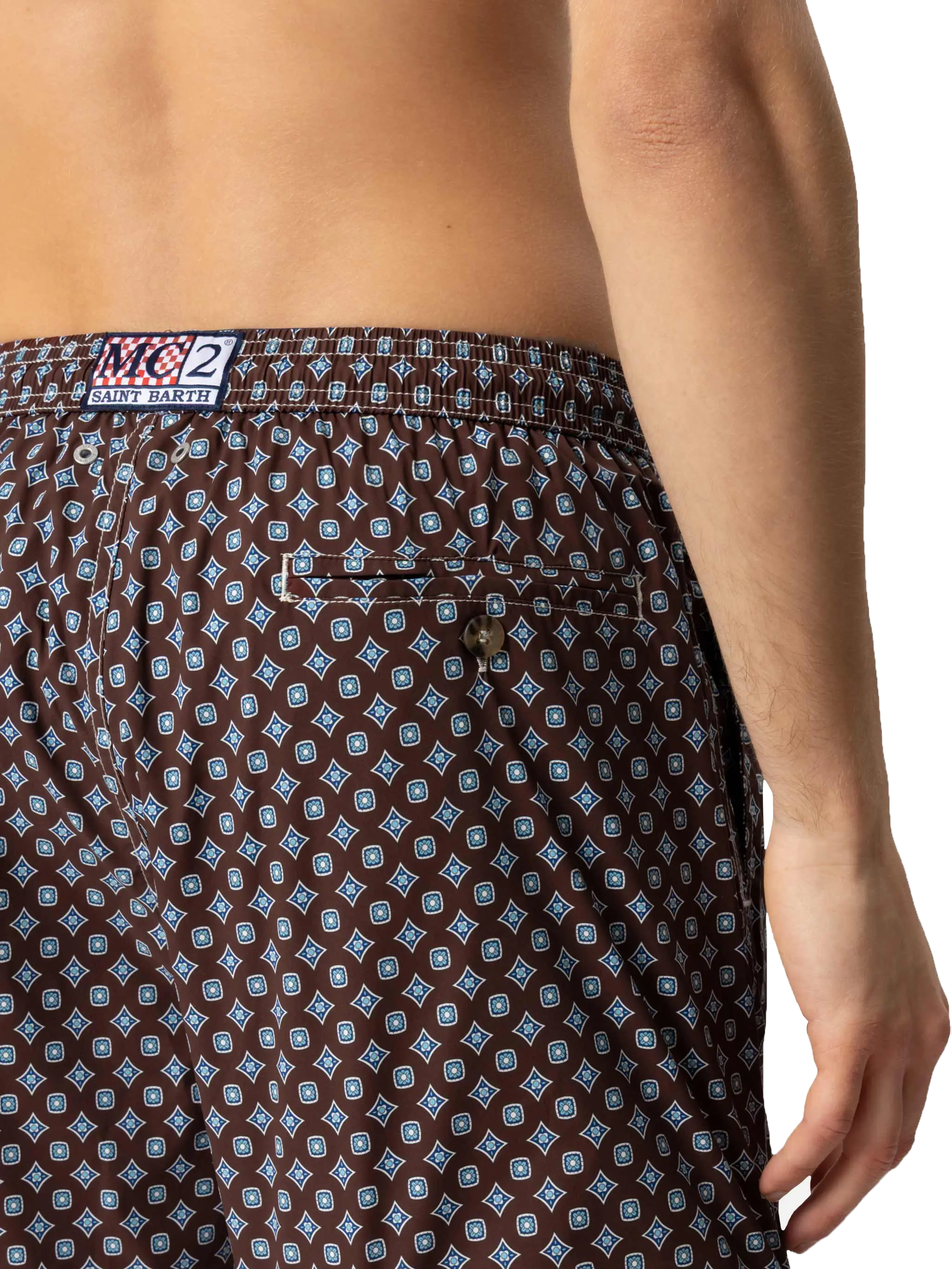 Comfortabel en licht badpak met strikjesprint
