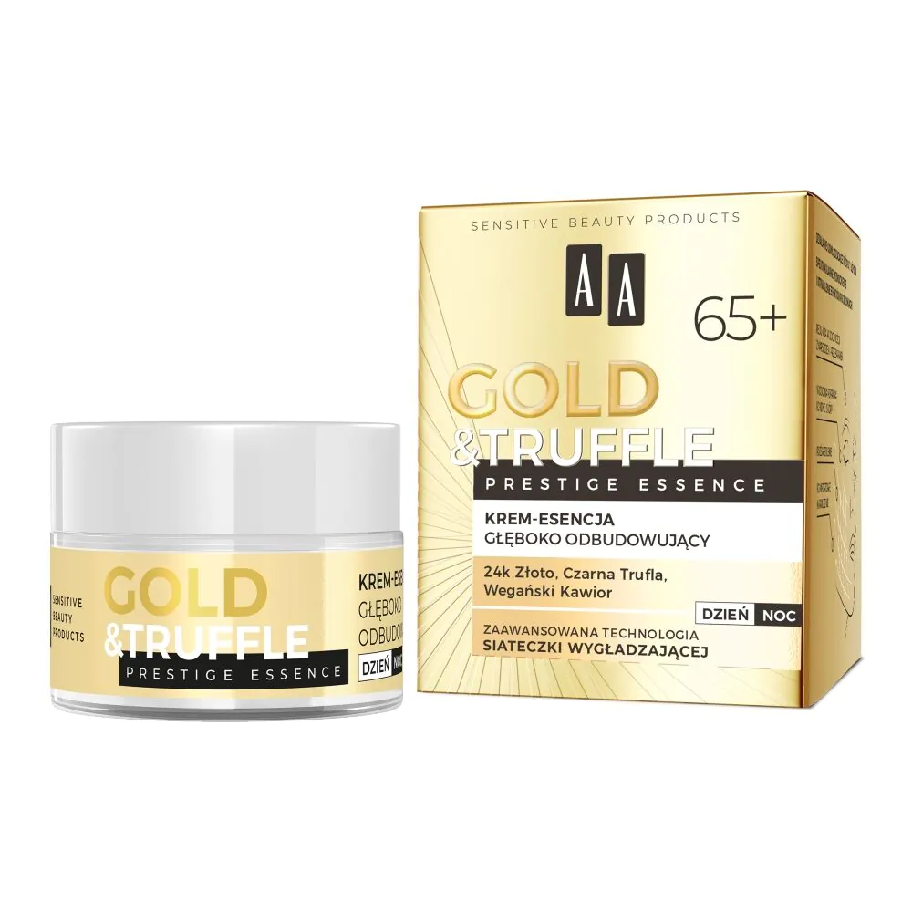 AA Gold & Truffle Prestige Essence Ultra 65+ - odmładzający krem-esencja 50ml