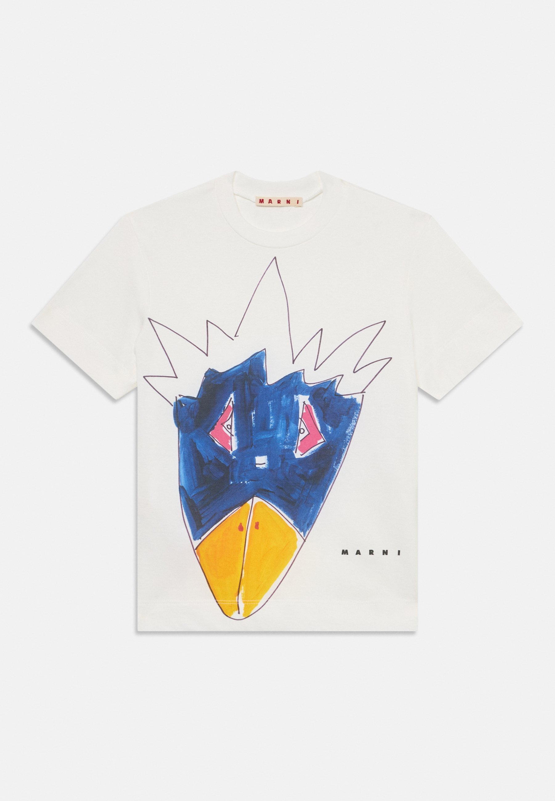 Marni UNISEX - T-shirt met print - slagroom