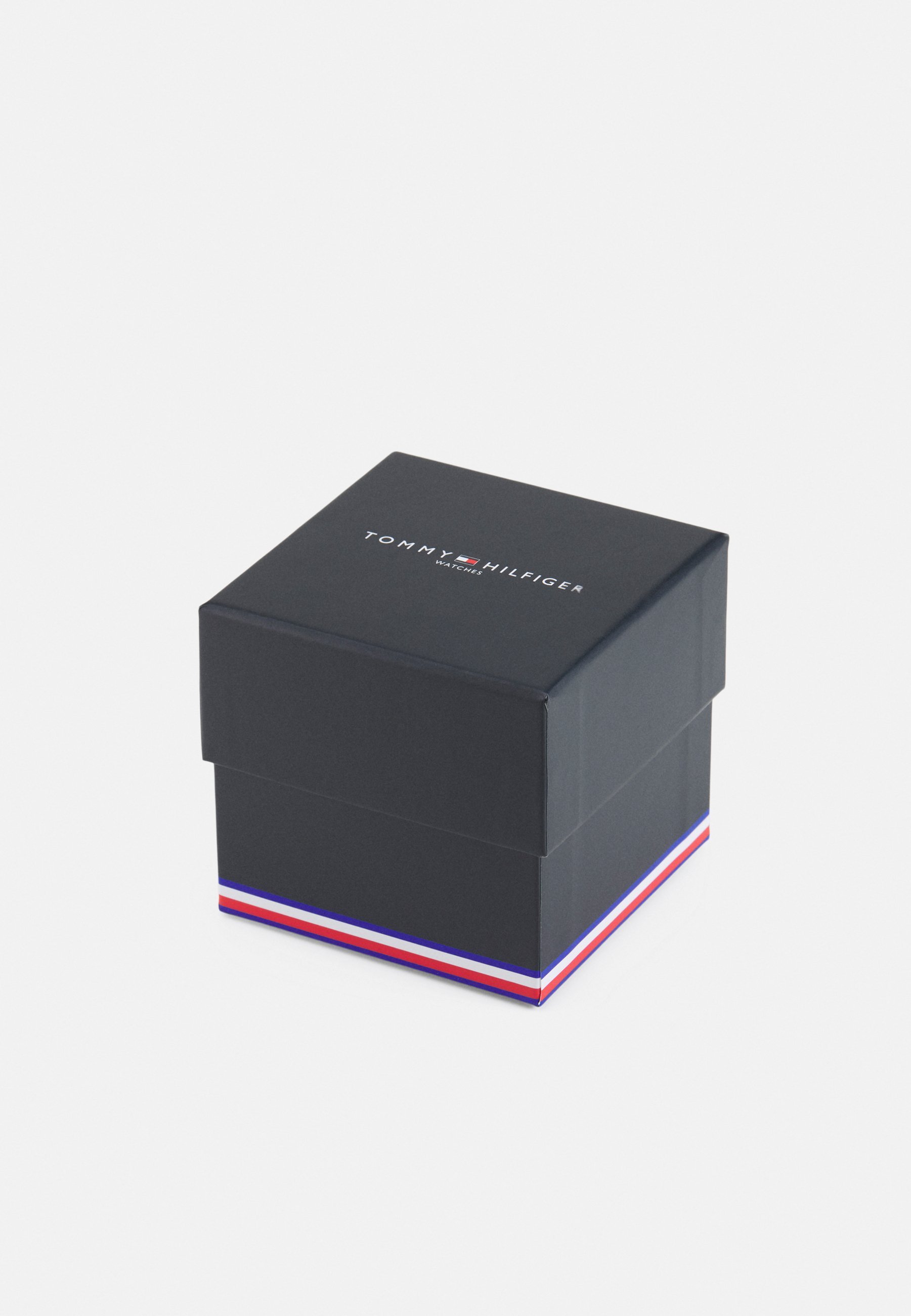 Tommy Hilfiger kronográf karóra - ezüst/kék színű