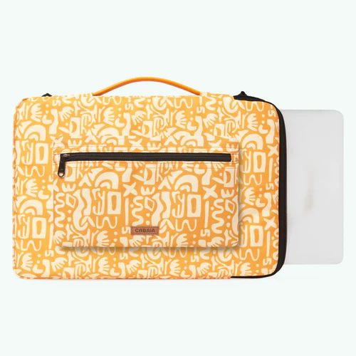 Cabaia Eurorennes Laptop Sleeve, 15/16 tum Ochre Laptop Sleeve