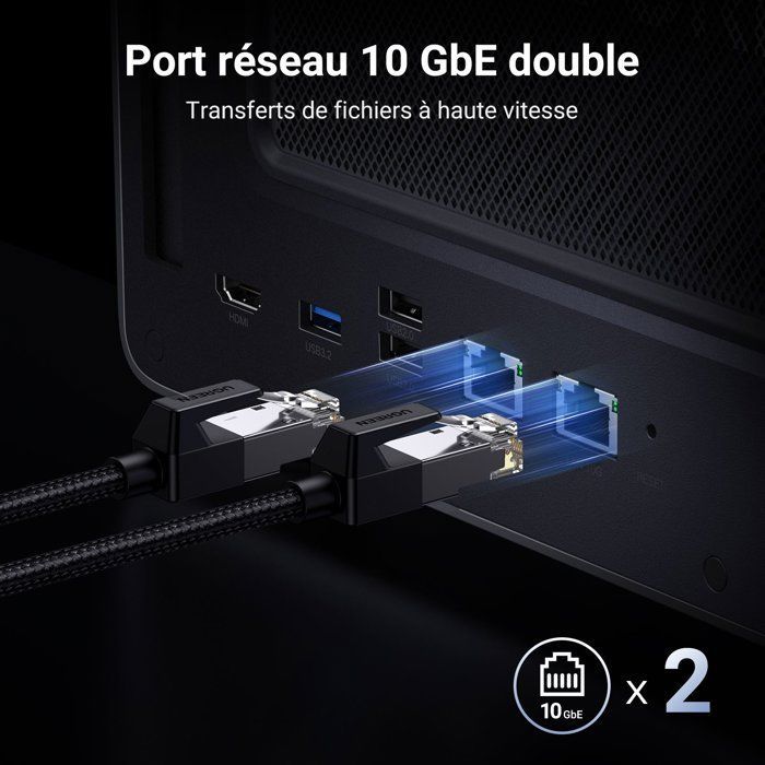 Server NAS - UGREEN - DXP8800 Plus - 8 alloggiamenti - 8 GB