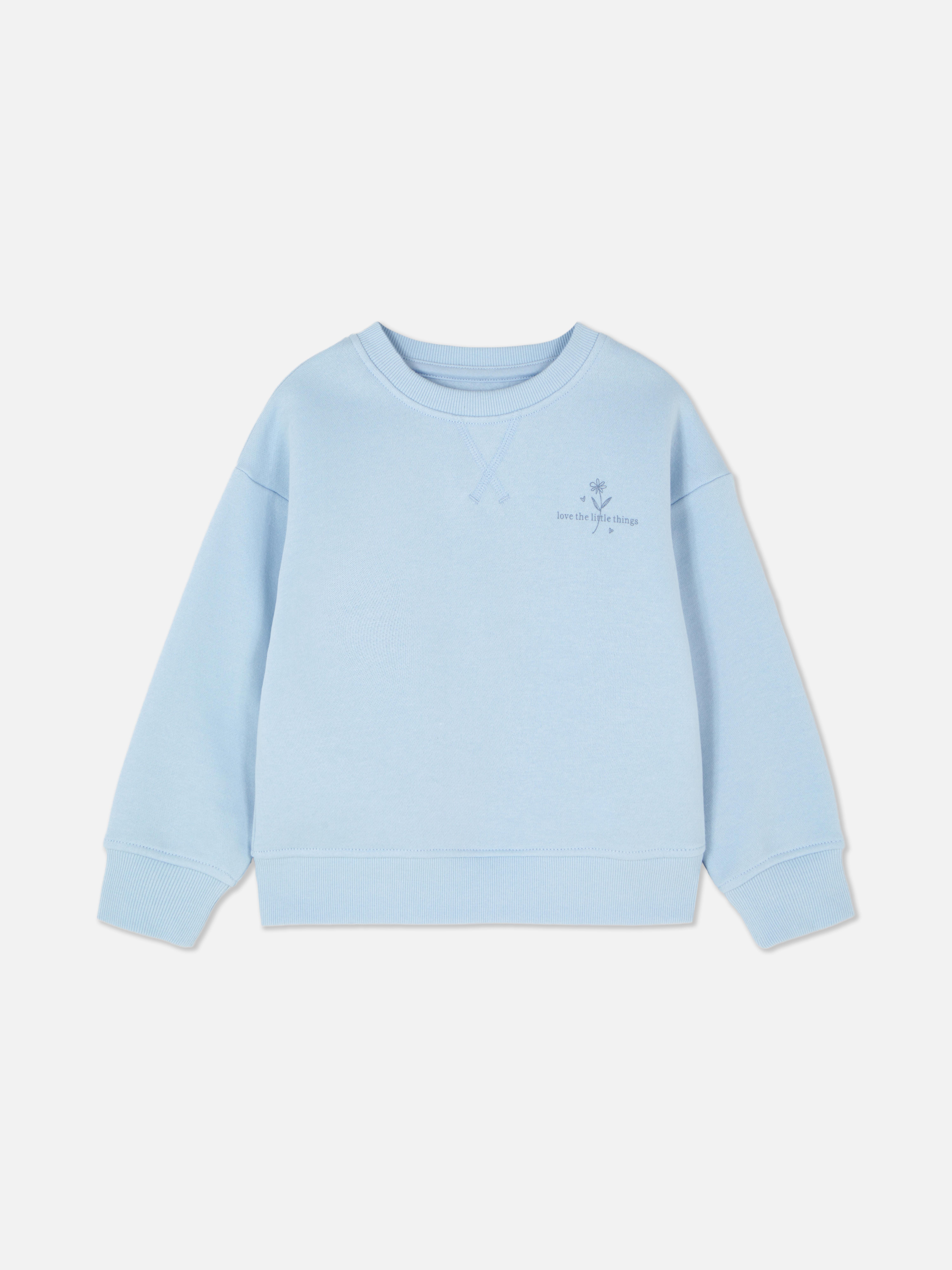 Bedrucktes Sweatshirt mit Rundhalsausschnitt. Dieses Sweatshirt ist total süß.