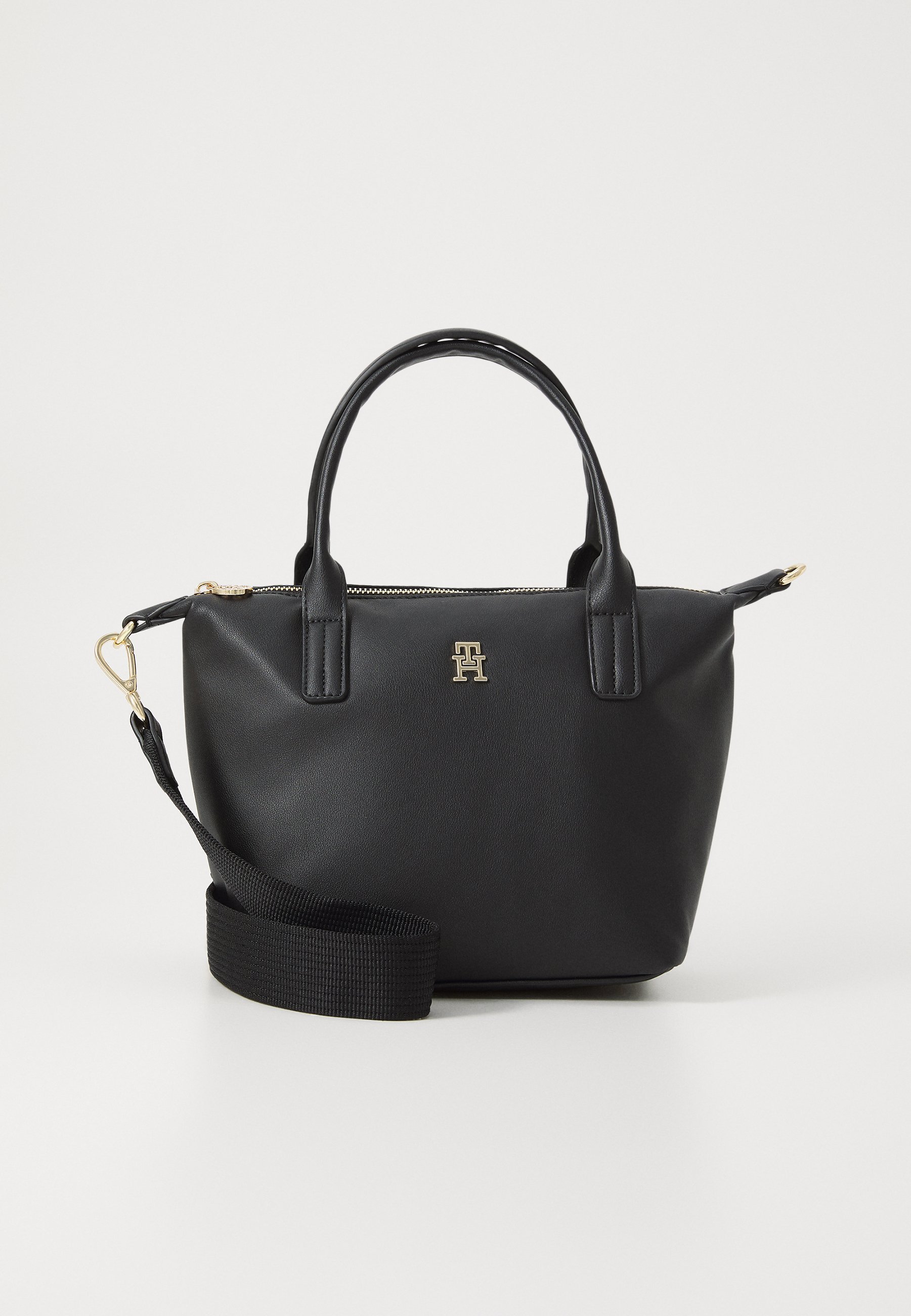 Tommy Hilfiger POPETTE MINI TOTE - Handtas - zwart