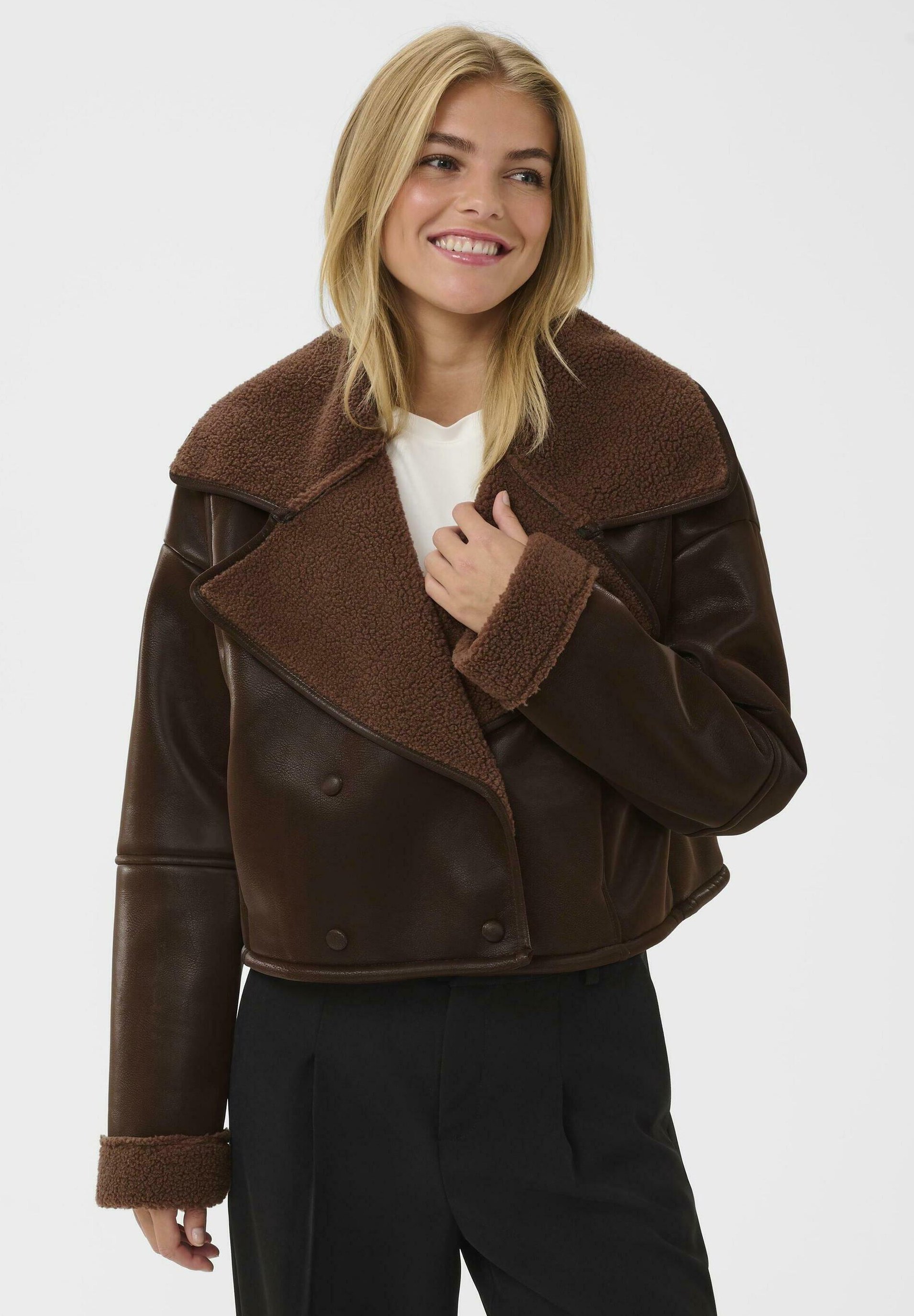 Culture LENNY - Blazer - grain de café