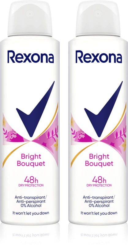 Desodorante spray Rexona Bright Bouquet