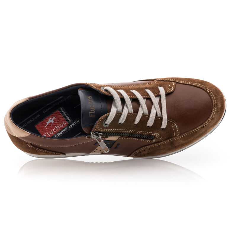 Zapatillas deportivas para hombre color marrón