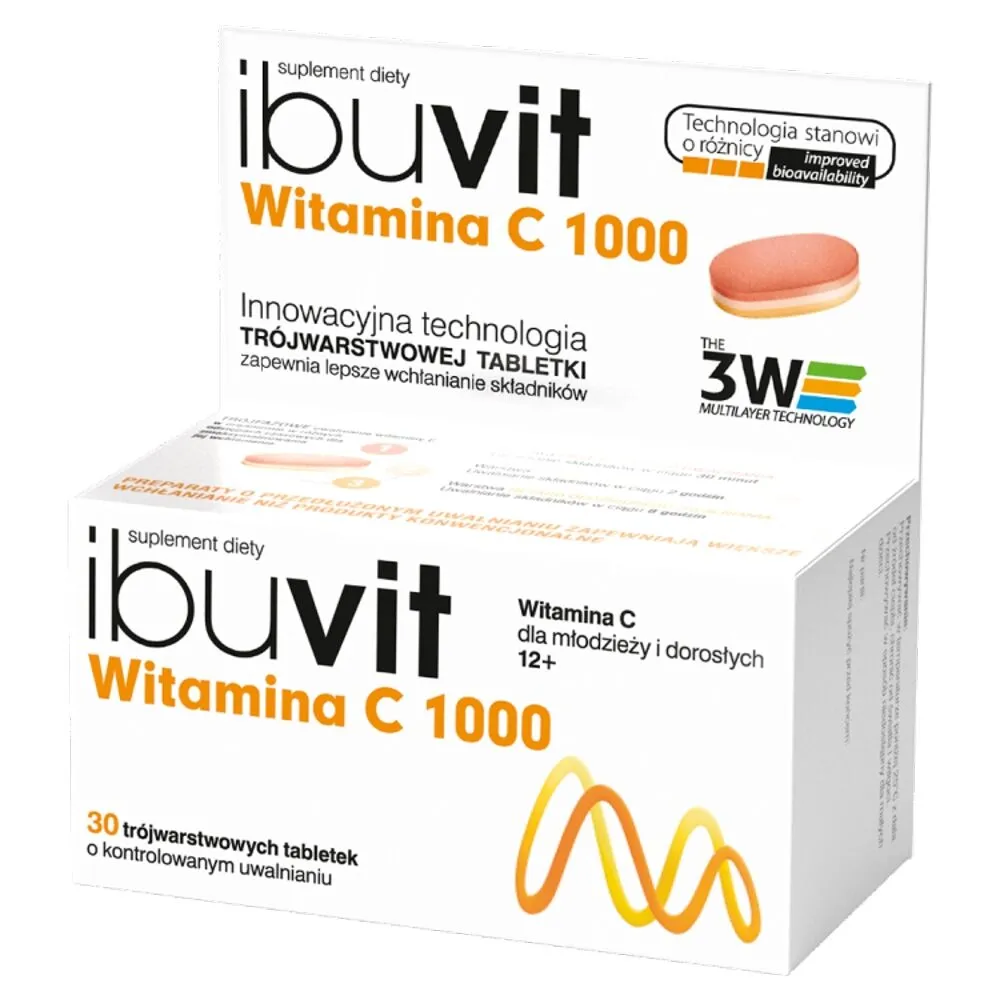 Ibuvit Witamina C 1000, Tabletki