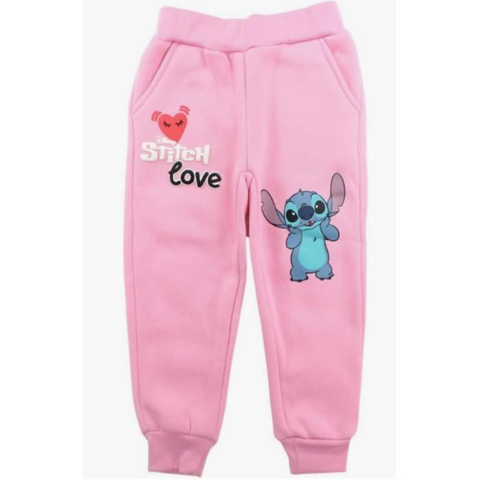 Jogging pants - NPZ - Lilo & Stitch - Girl's - Fuchsia - Soft fleece
