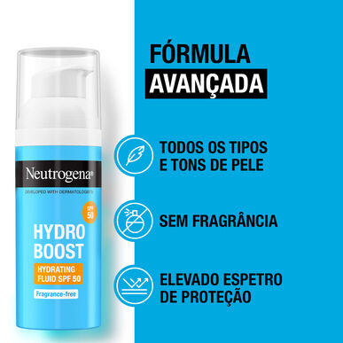 Neutrogena Hydro Boost kosteuttava kasvovoide SPF 50 50 ml