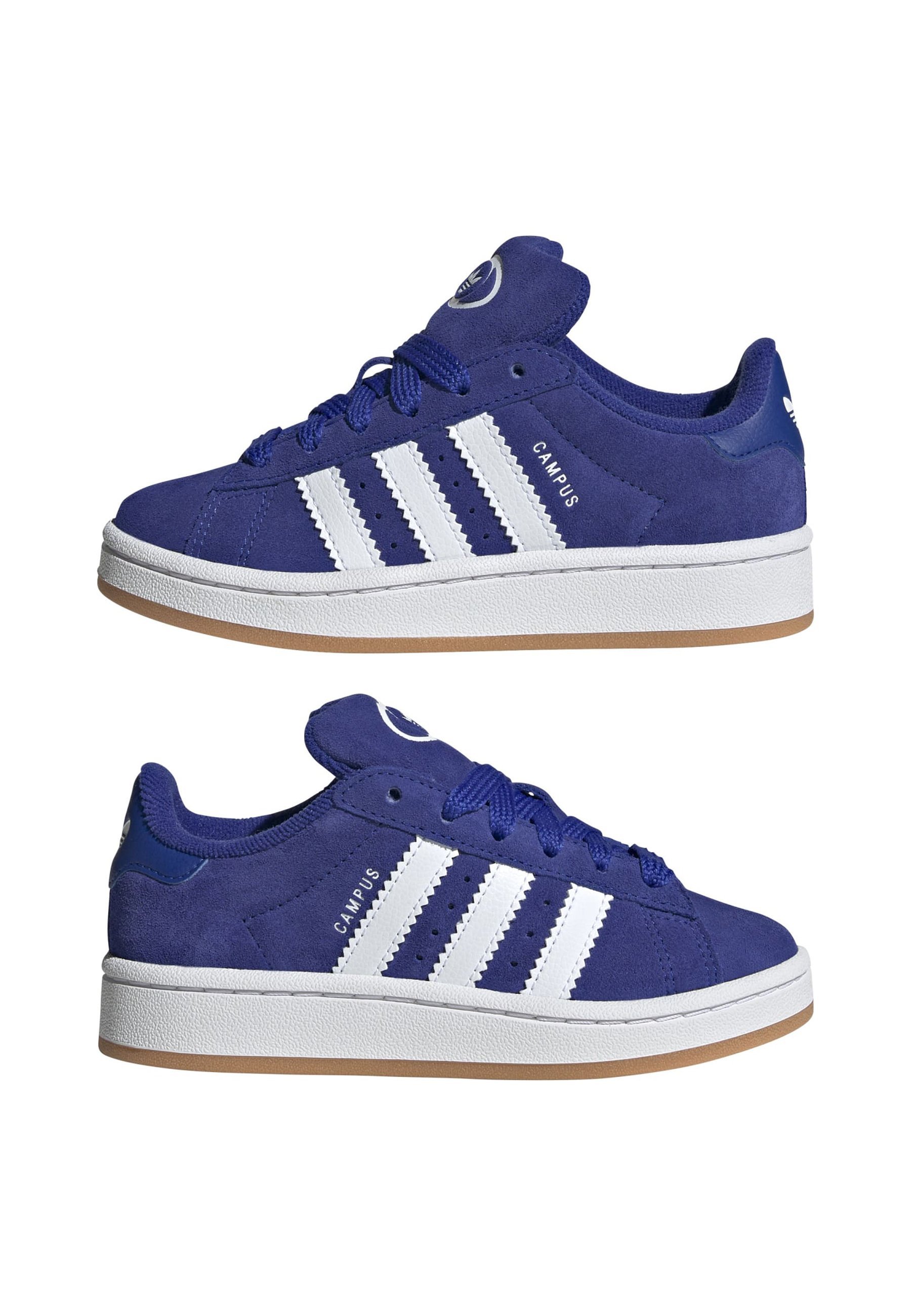 adidas Originals CAMPUS - Tênis de skate - azul semitransparente com sola de borracha branca