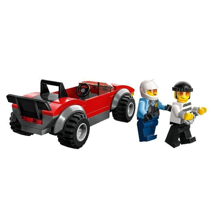 LEGO city 60392 La course-poursuite de la moto de police Cadeaux Jouets Objets de collection 5+
