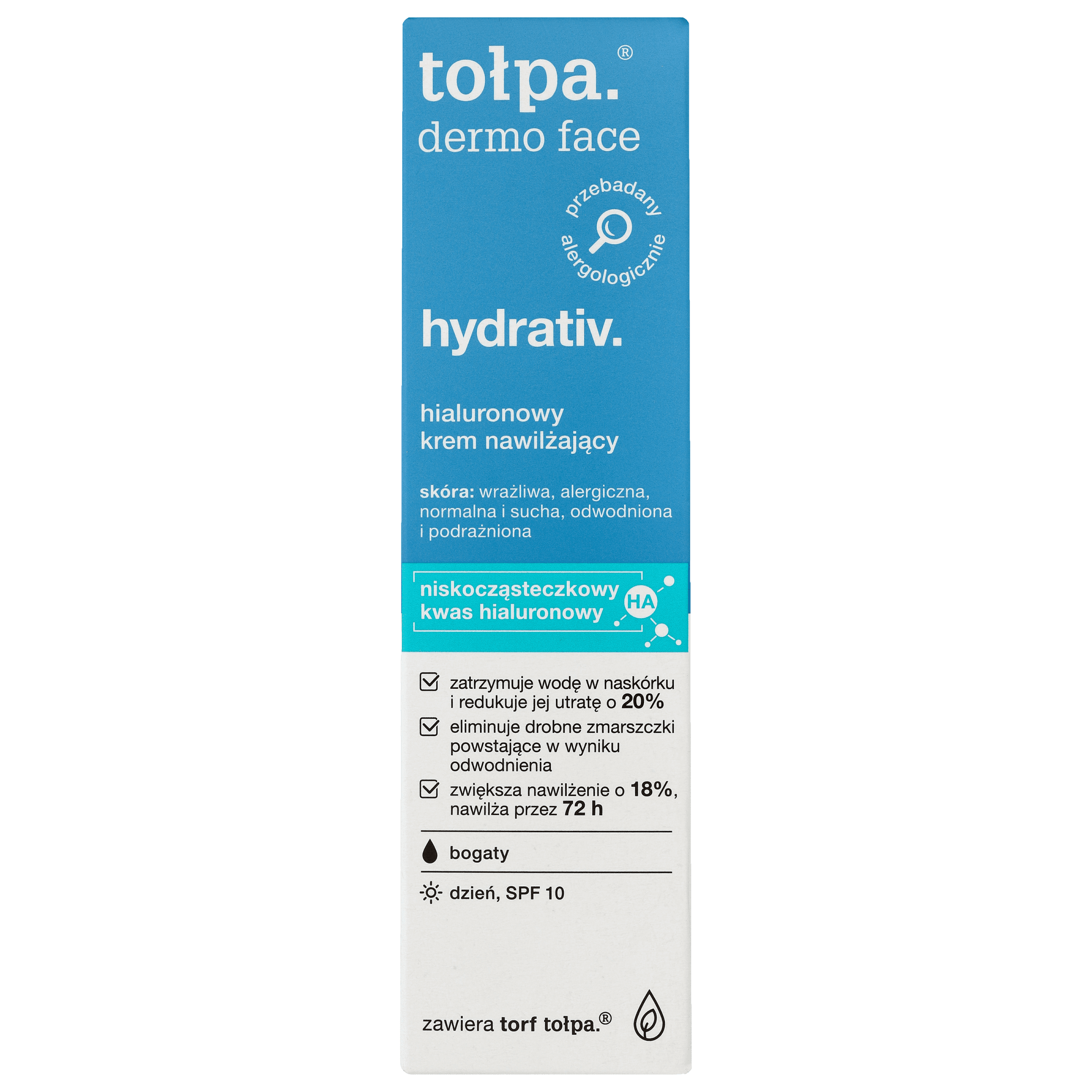 Tołpa eye cream-gel with moisturizing and relaxing effect 10ml Dermo Face Hydrativ