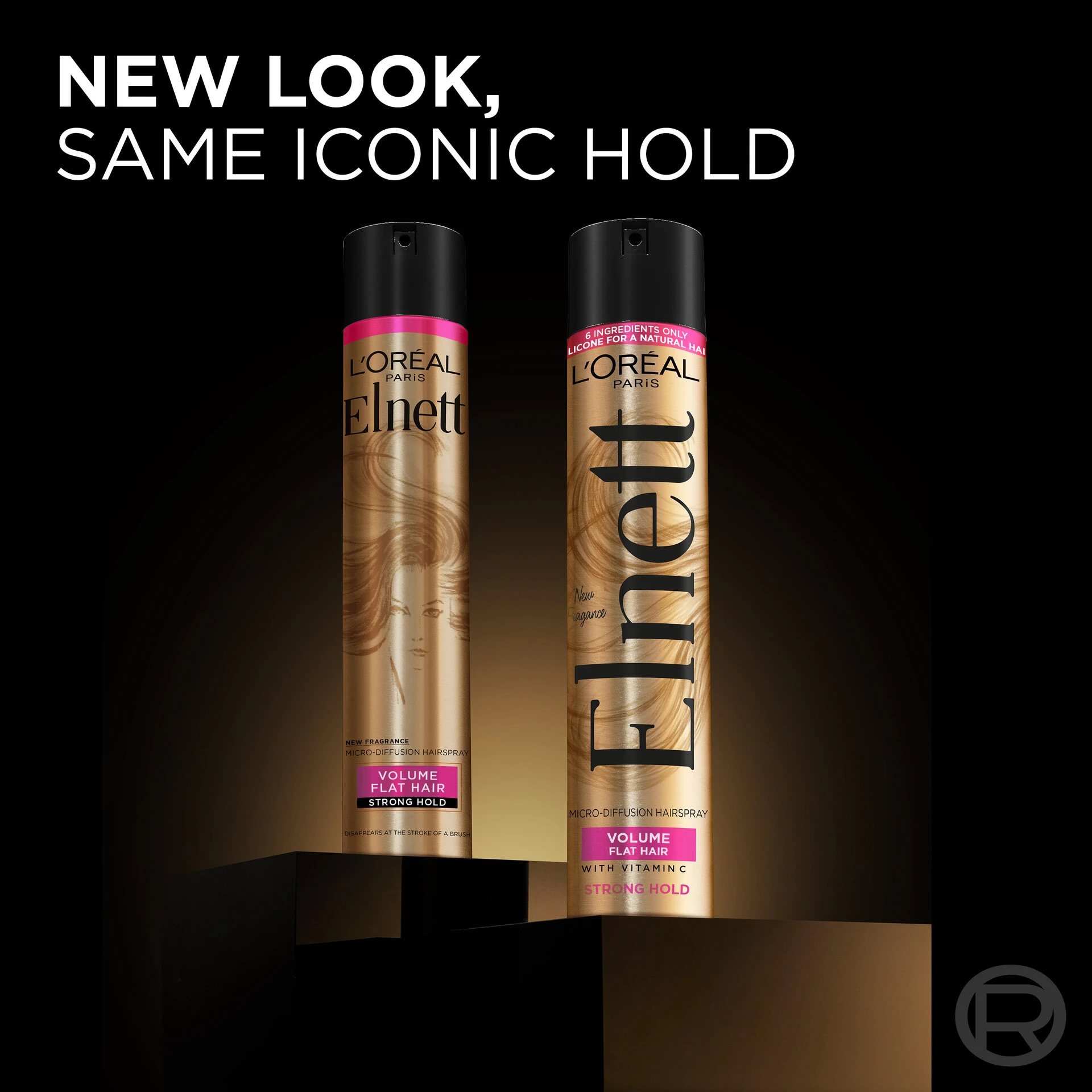 Fixativ de păr Elnett Volum pentru păr plat 200 ml - L'Oréal Paris