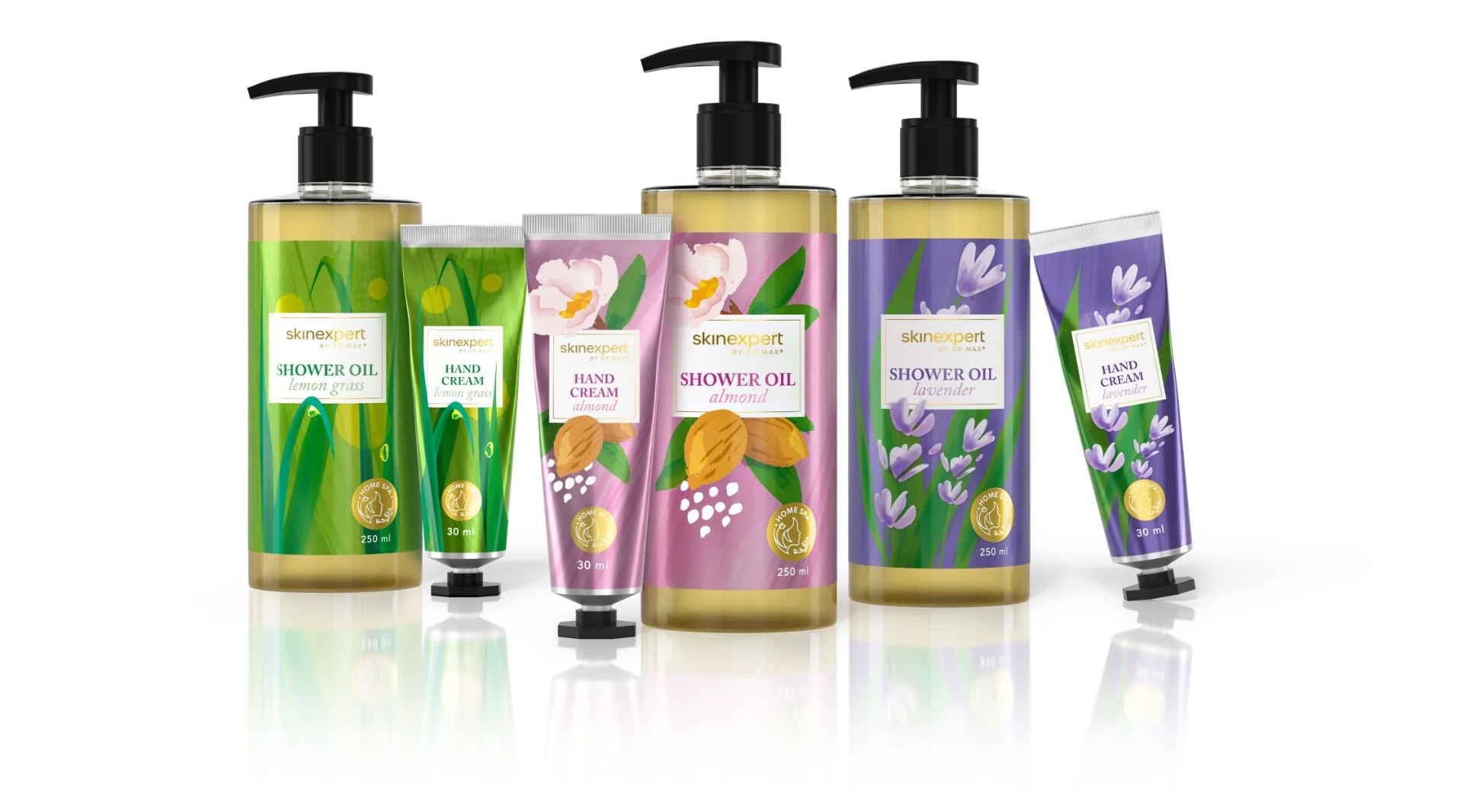 Skinexpert by Dr. Max Duschöl mit Mandelduft, 250 ml Pflegend
