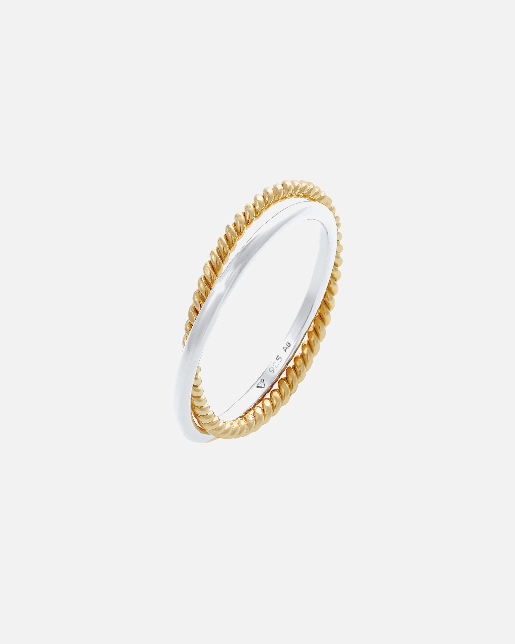 Elli Femmes Enroulement Classique Filigrane Torsadé Tendance en Argent Sterling 925
