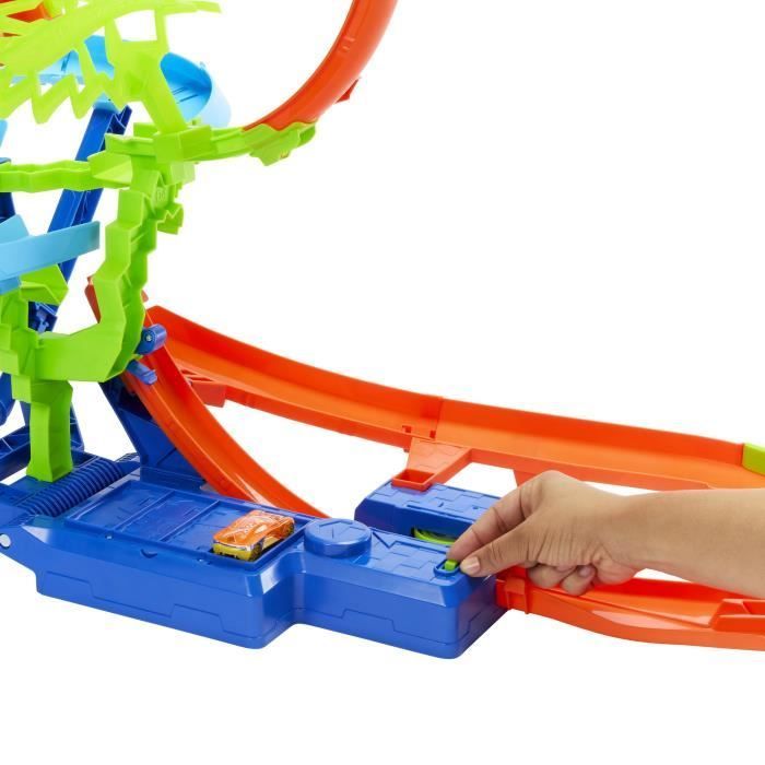 Hot Wheels - Pista Multi Crash - Set con lanciatore motorizzato e macchinina - Hot Wheels - JFD12