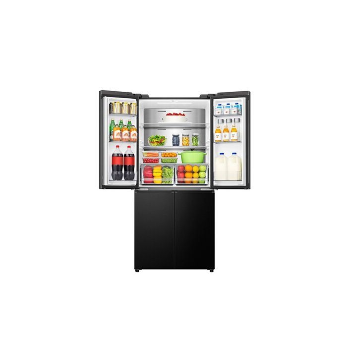 Frigorífico multipuertas - HISENSE - RQ5P470SAFE - 483 L - No Frost (refrigeración con ventilador) - Conexión WiFi