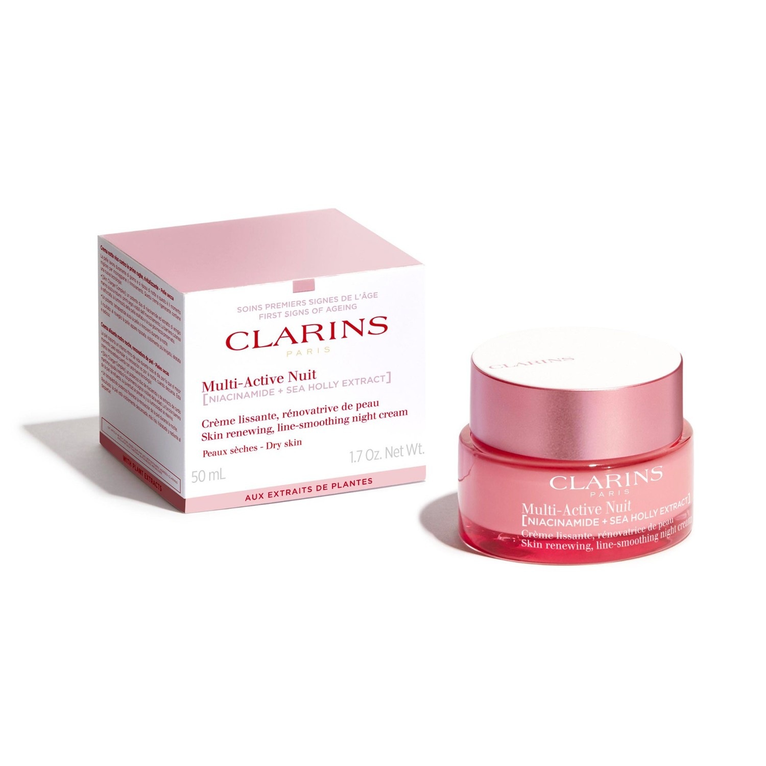 Clarins Crème lissante, rénovatrice de peau - Peaux Sèches