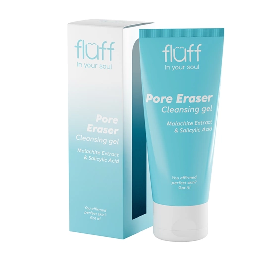 Fluff In Your Soul żel do mycia twarzy z kwasem salicylowym i malachitem 100 ml