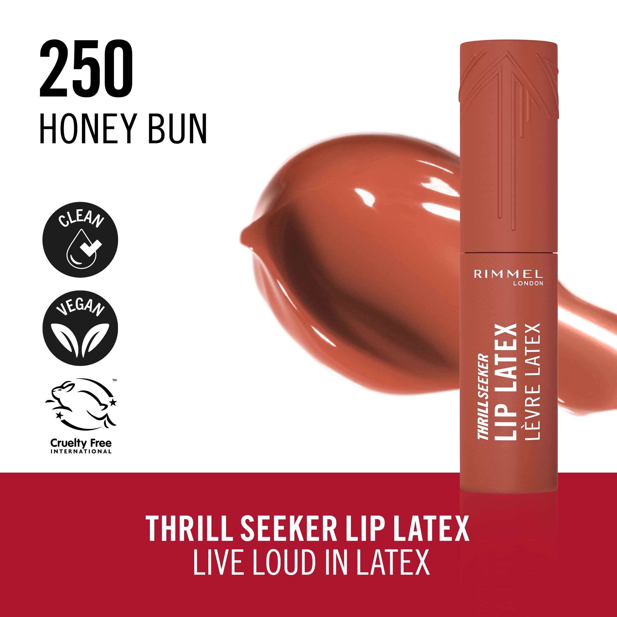 Течни кармин за усне Thrill Seeker Lip Latex Течни кармини