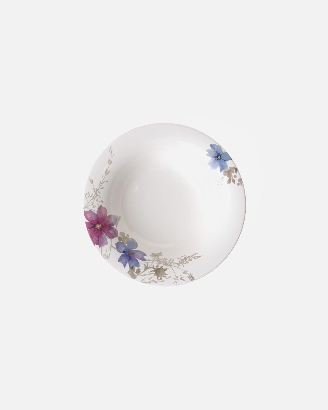 Villeroy & Boch dziļais šķīvis Mariefleur Gris Basic - 1 gab.