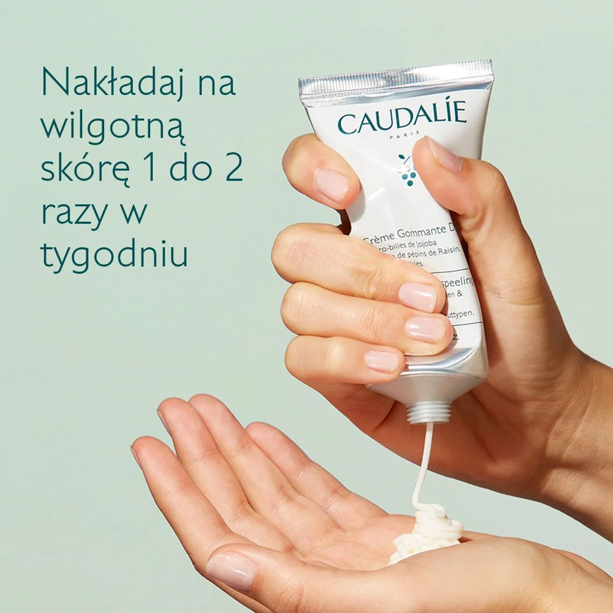 Caudalie Vinoclean Delikatny krem peelingujący