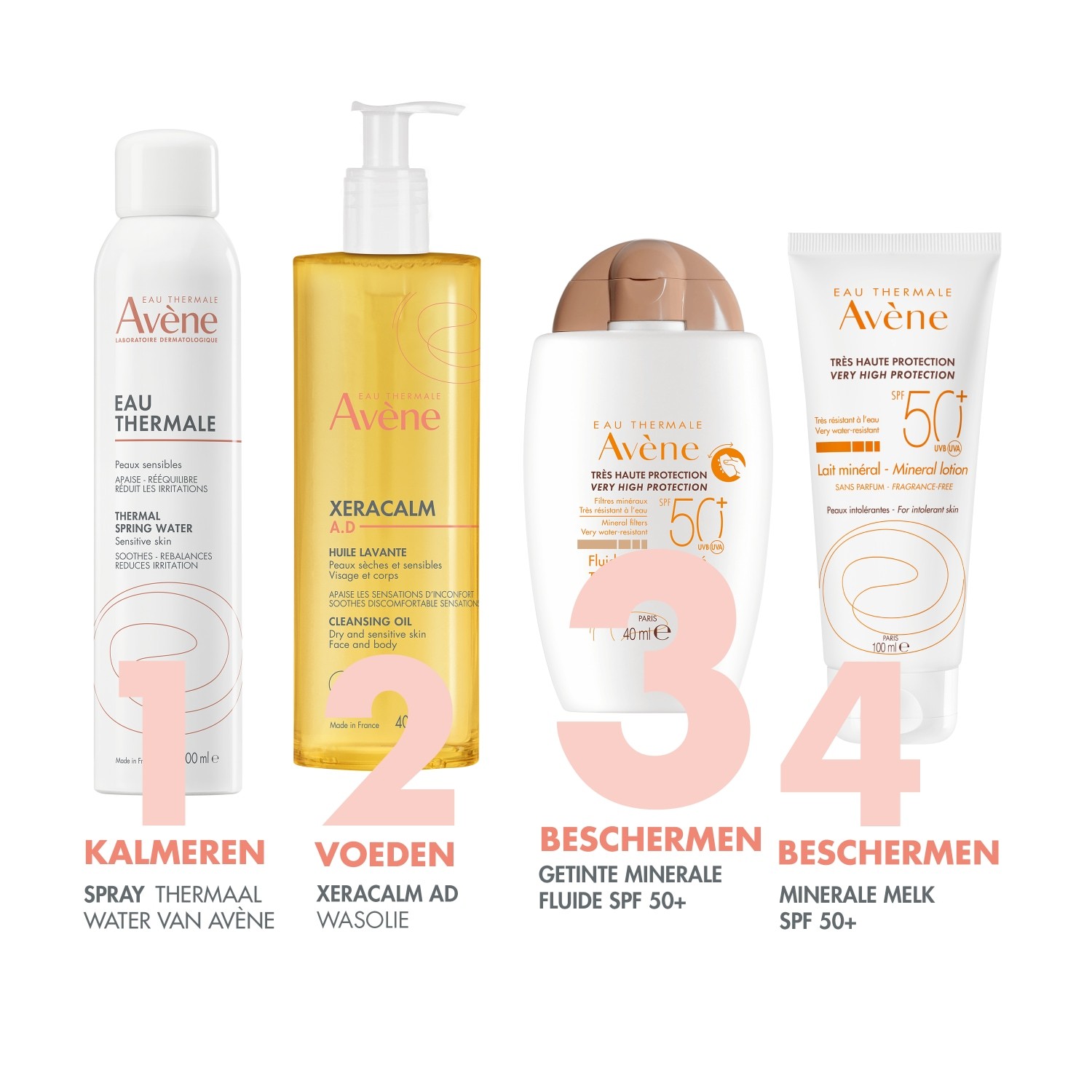 Avène Solaire tonirana mineralna krema za sunčanje SPF 50+ - 40 ml