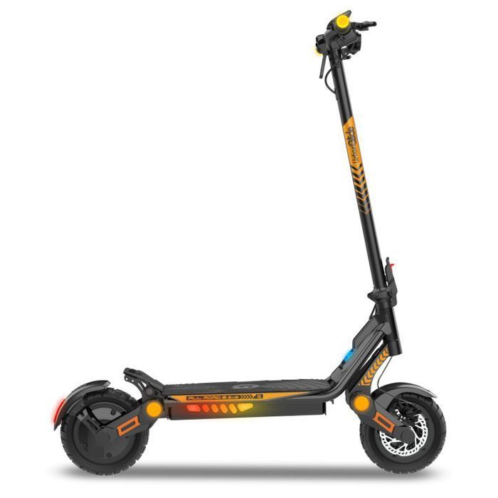 URBANGLIDE All Road 6 2x2 Electric Scooter – 48V 18.2Ah Battery, Range Up to 80km, Speed 25km/h, Dual Motors