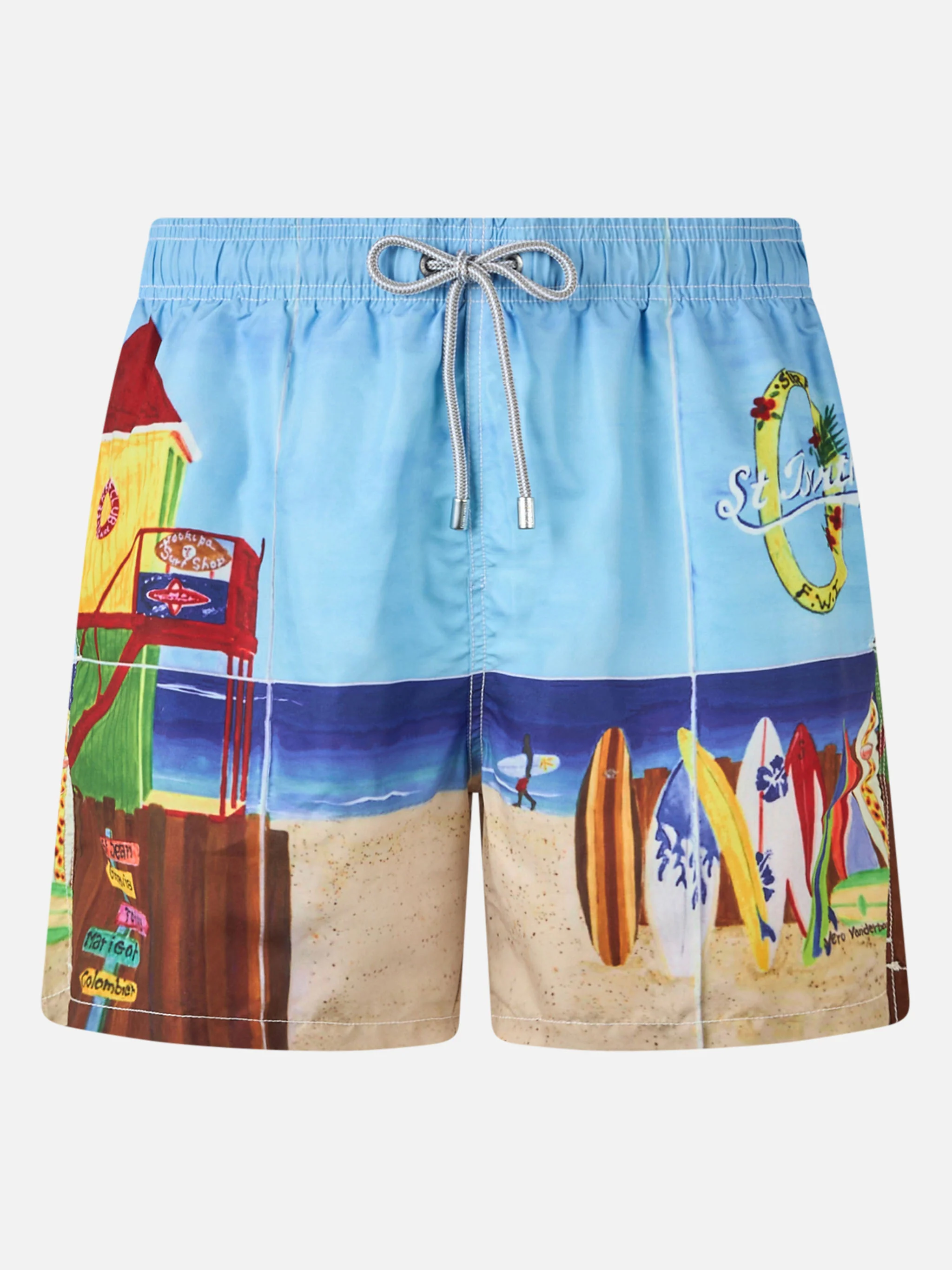 Saint Barth Lorient badpak met fotoprint
