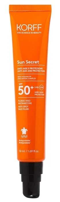 KORFF Korff Sun Secret Sunscreen Fluid tegen huidimperfecties SPF 50+ 50 ml