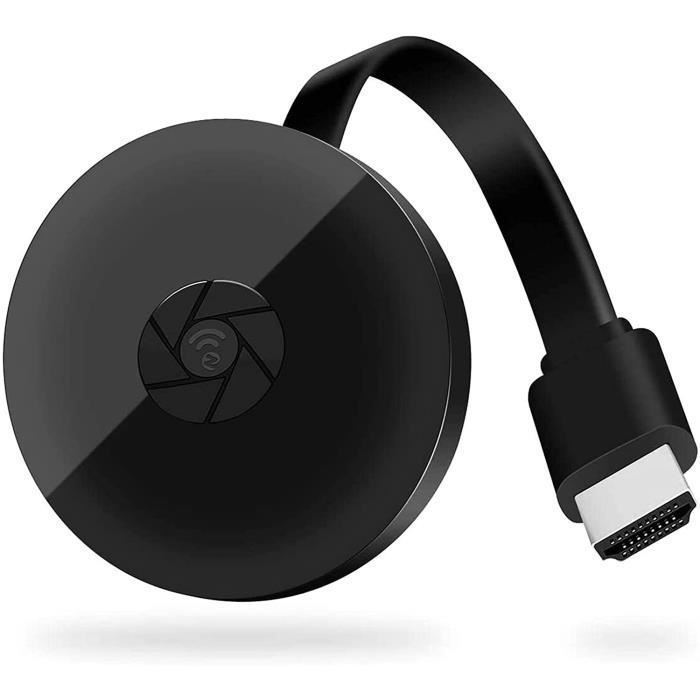 Adaptador HDMI para streaming, dongle de pantalla WiFi inalámbrico, adaptador de TV HDMI 1080p, receptor dongle HDMI, vaso de agua con o sin tallo.