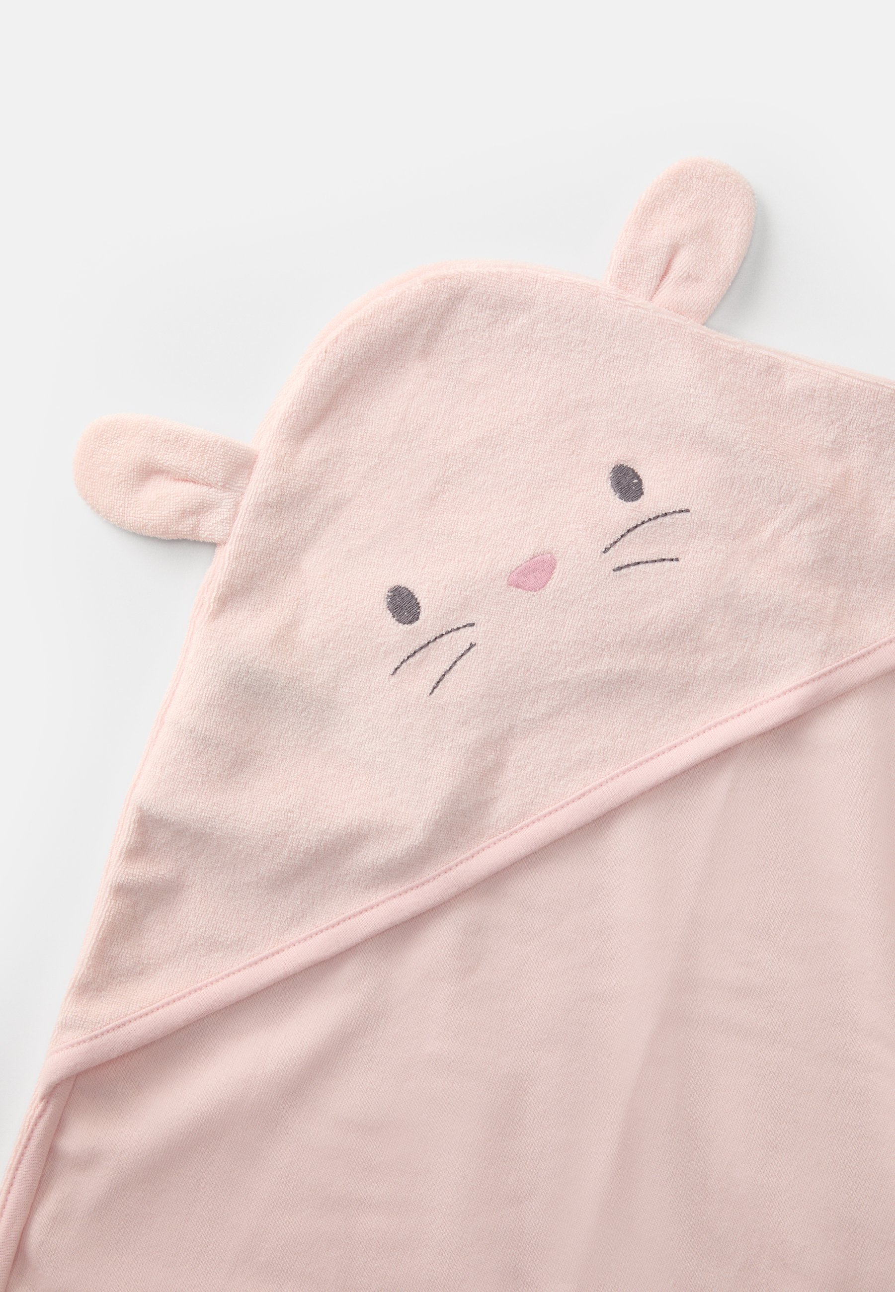 Confezione da 2 asciugamani da bagno unisex Carter's - Asciugamano da bagno - bianco sporco/rosa chiaro