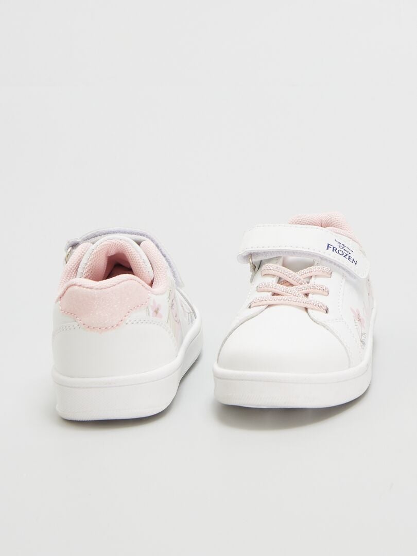 Sandalias con tiras de 'Frozen' - BLANCAS