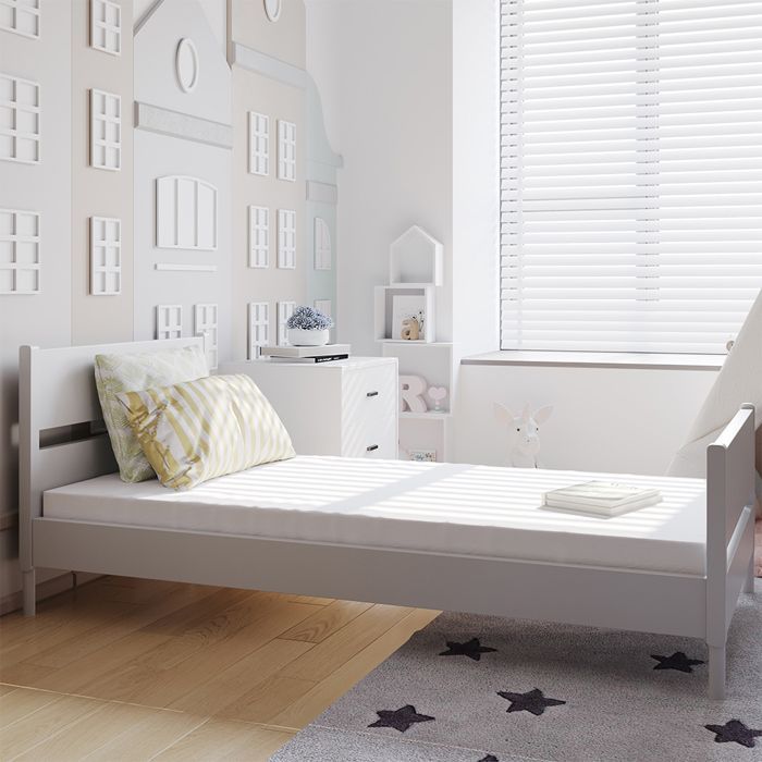 Colchón infantil Vitalispa 40377, 160x80cm, blanco.