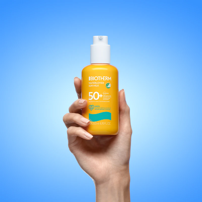 Biotherm Waterlover Sun Milk SPF 50 vodeodolné opaľovacie mlieko SPF 50