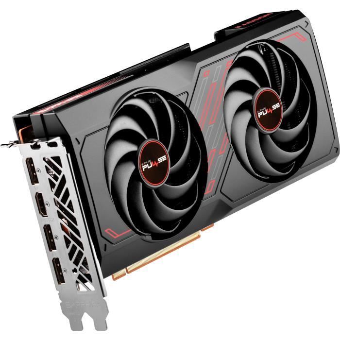 SAPPHIRE - Carte Graphique -  PULSE AMD RADEON™ - RX 7600 GAMING 8GB GDDR6 - HDMI / TRIPLE DP