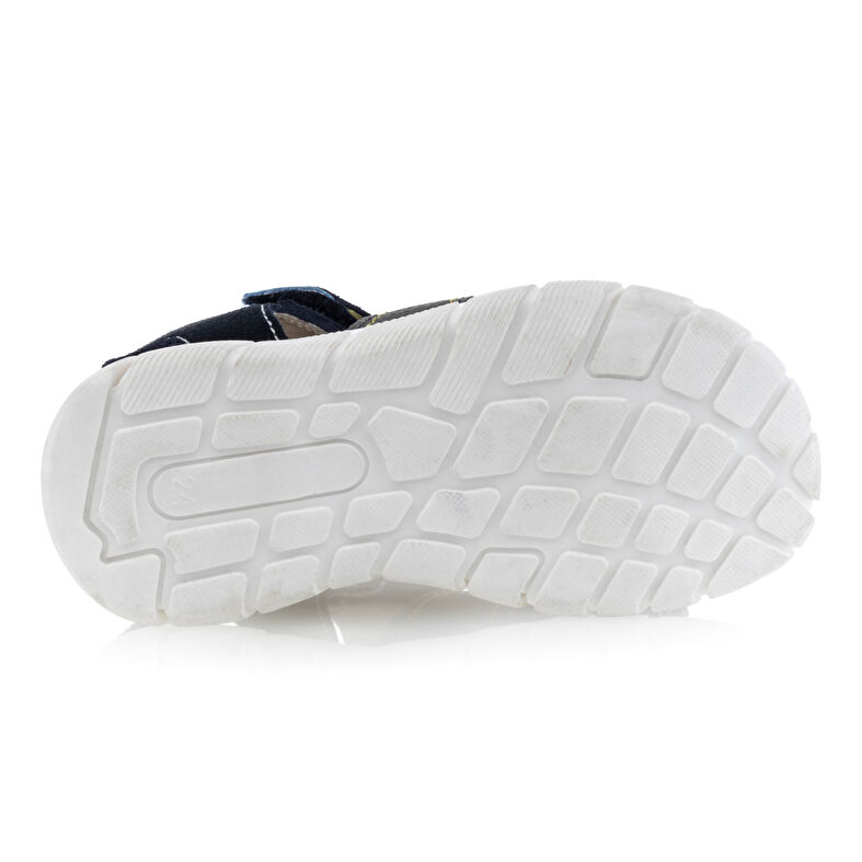 Blaue Jungen-Sandalen / Zehenfreie Schuhe