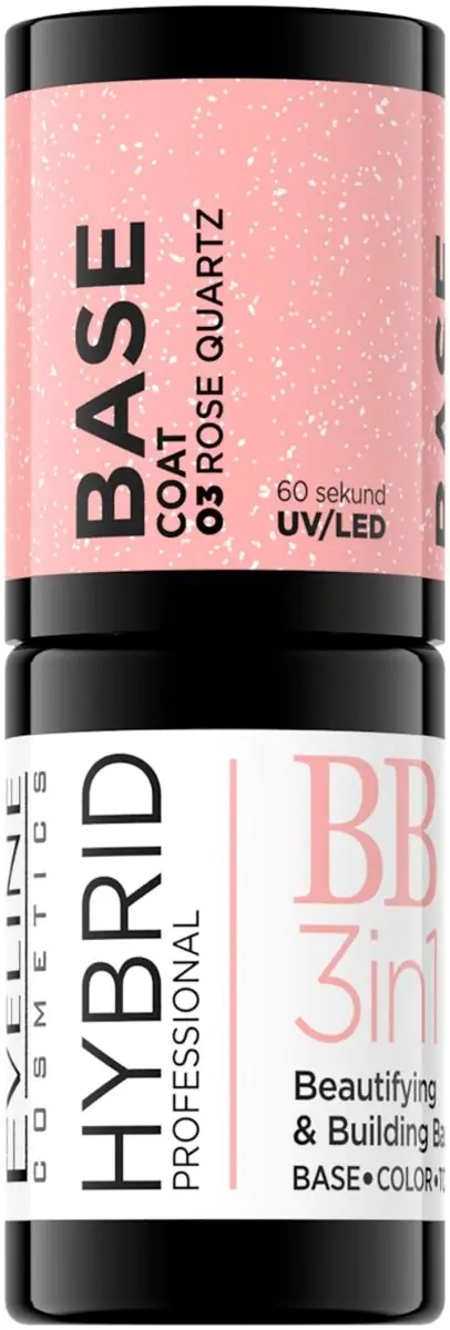 Eveline Hybrid Professional Baza hybrydowa 3w1 03 Rose Quartz