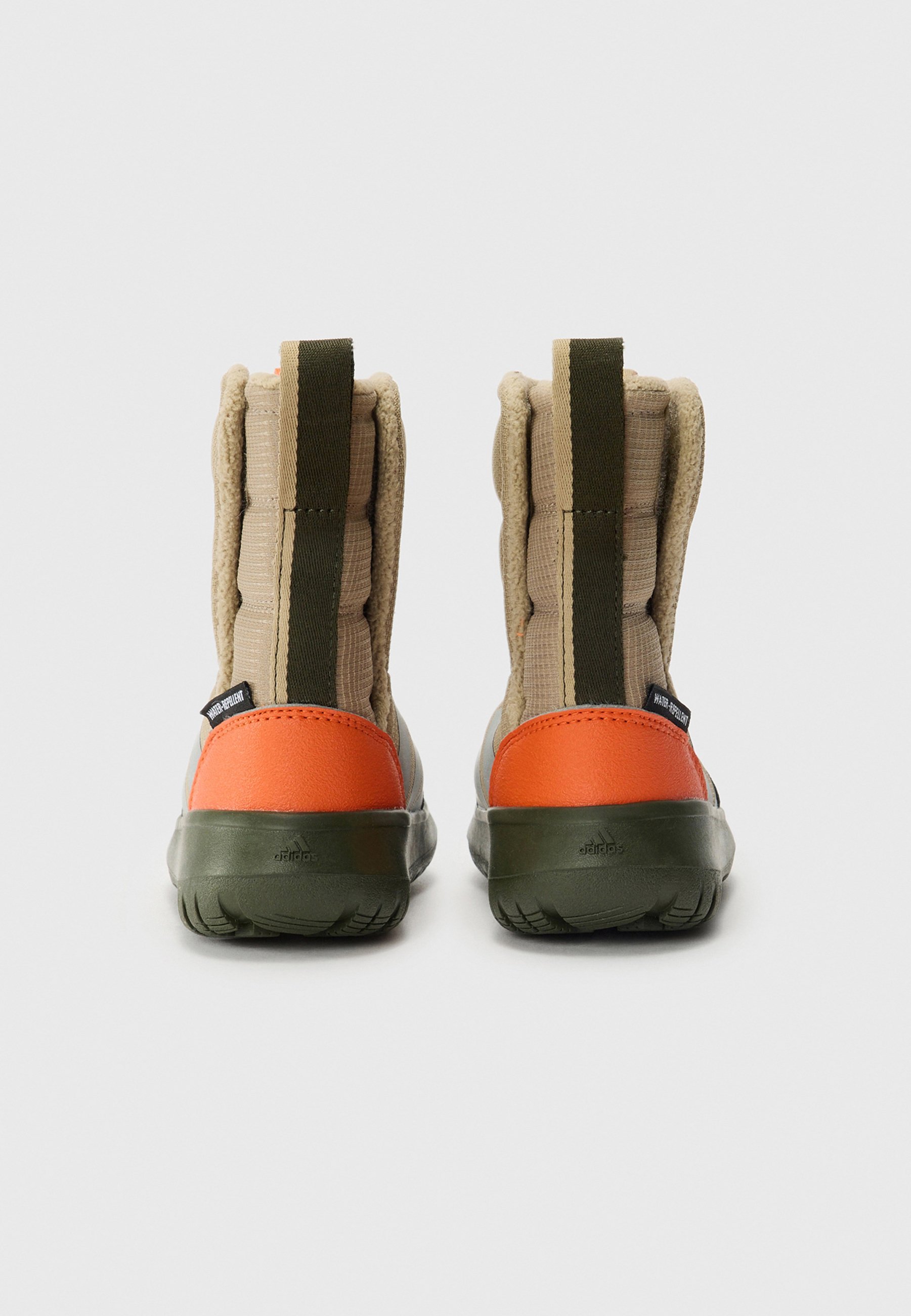 adidas Performance WINTERPLAY UNISEX - Winterlaarzen - wit cargo/mat zilverkleurig/semi-impact oranje