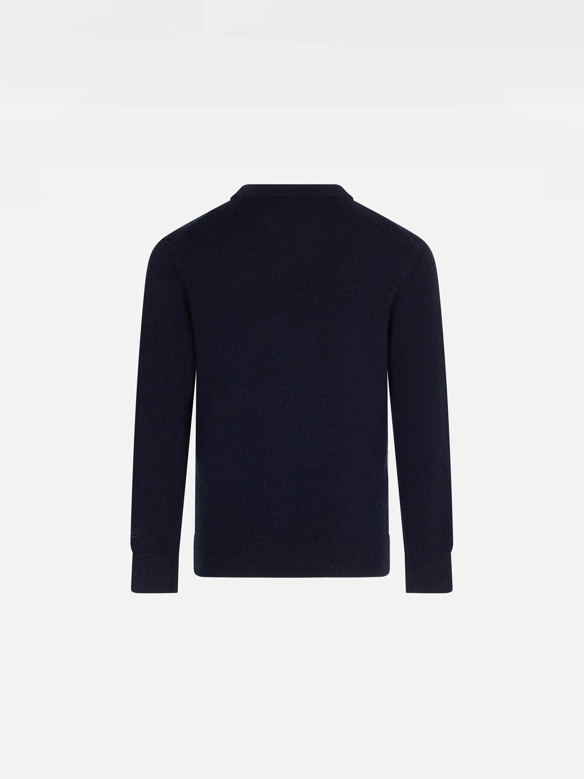 Maglione da bambino con stampa jacquard Courmayeur