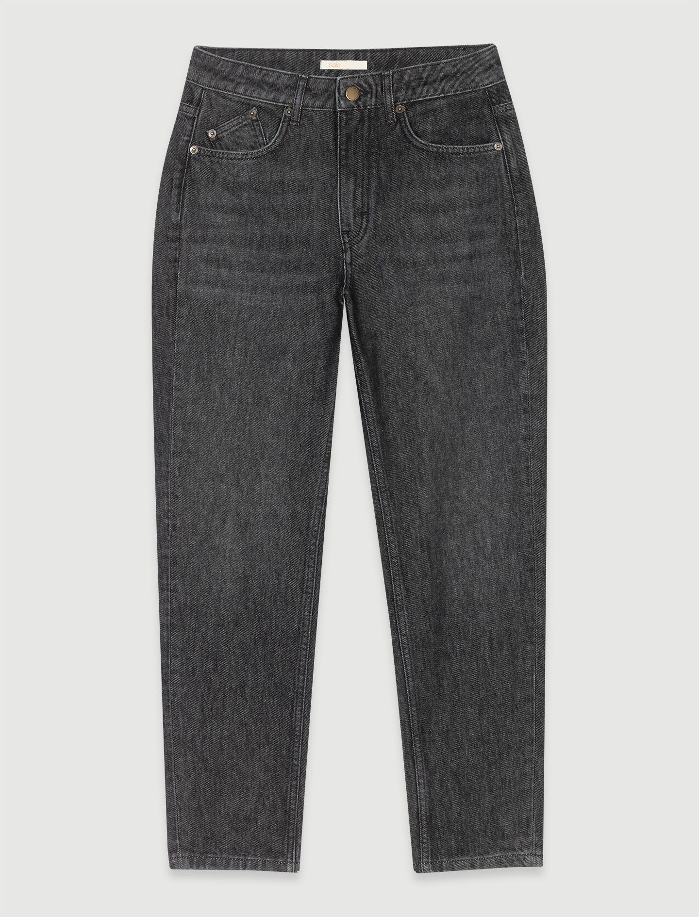 Rechte jeans - Zwart