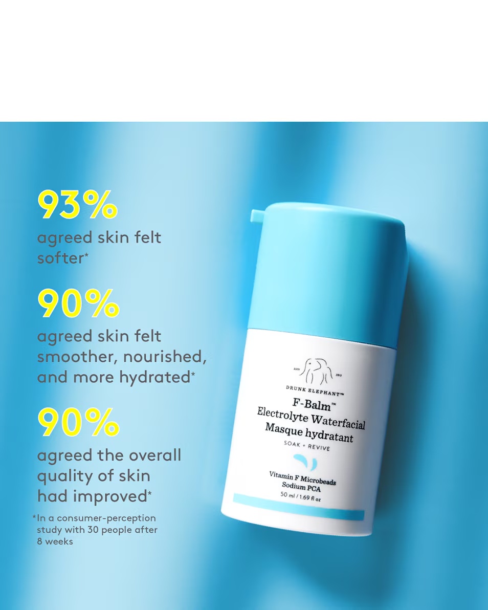 Maska DRUNK ELEPHANT F-Balm™ Electrolyte Waterfacial