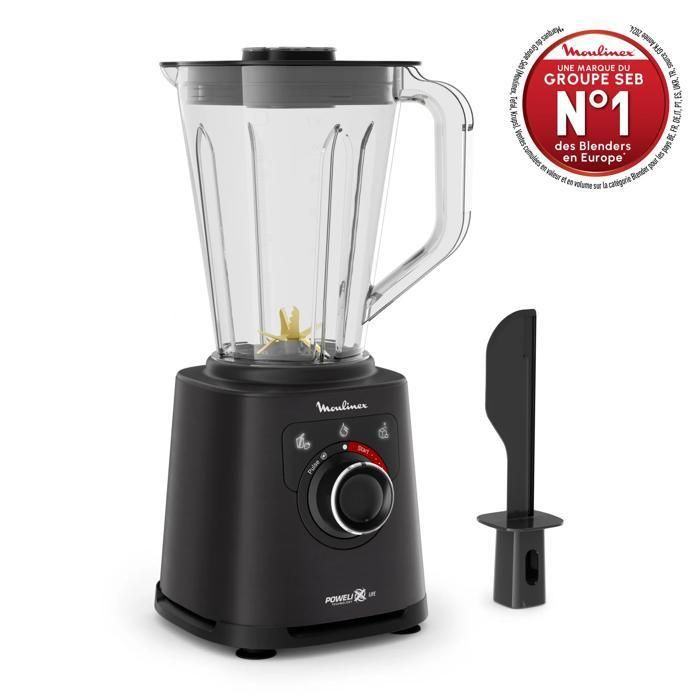 Frullatore Moulinex PerfectMix +, 1200W, capacità 1,5L, LM88A810