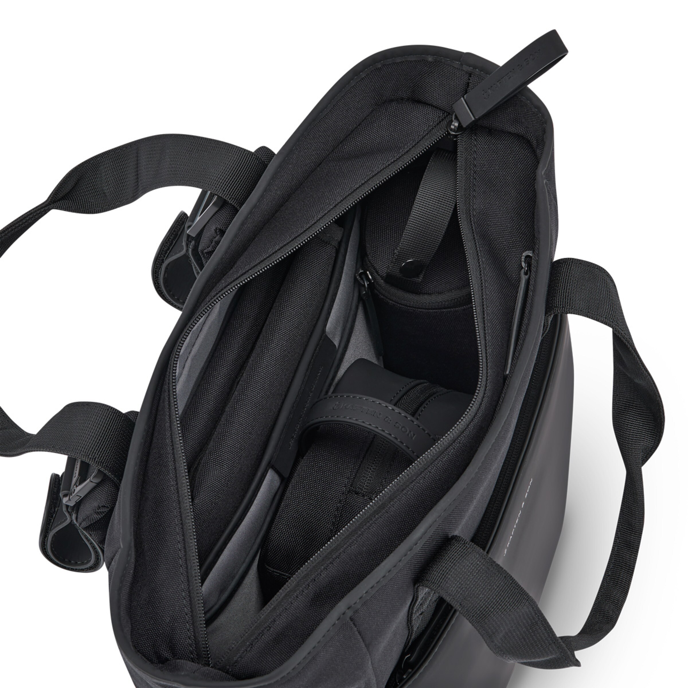 Sac à dos à langer Lindby tout noir