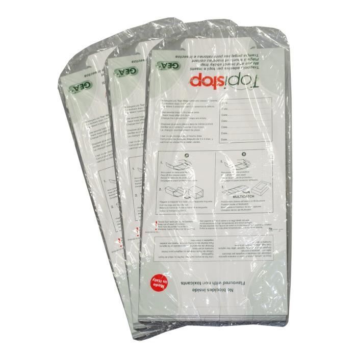 10 trampas adhesivas para ratones TOMISTOP