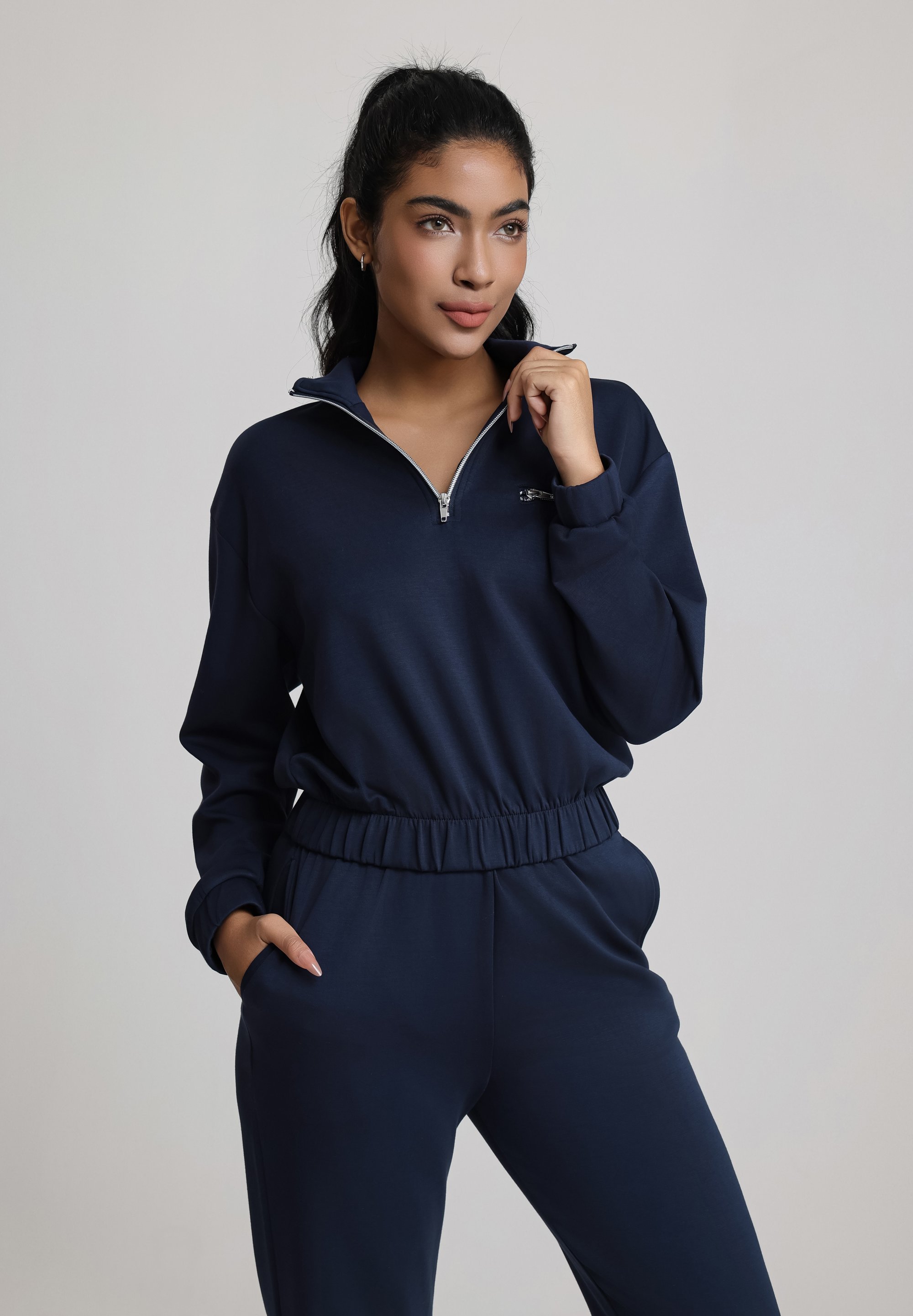 Even&Odd SET - Trainingspak - marineblauw