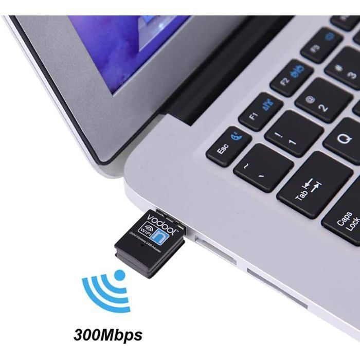 Mini USB WiFi Adapter, 600Mbps Wireless (2.4 + 5.8GHz)