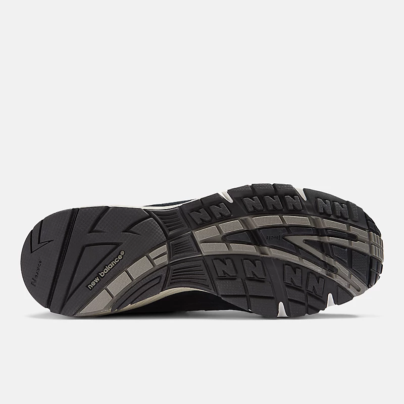 Γυναικεία παπούτσια MADE in UK 991v1 – Σκούρο μπλε με λευκό και ασημί